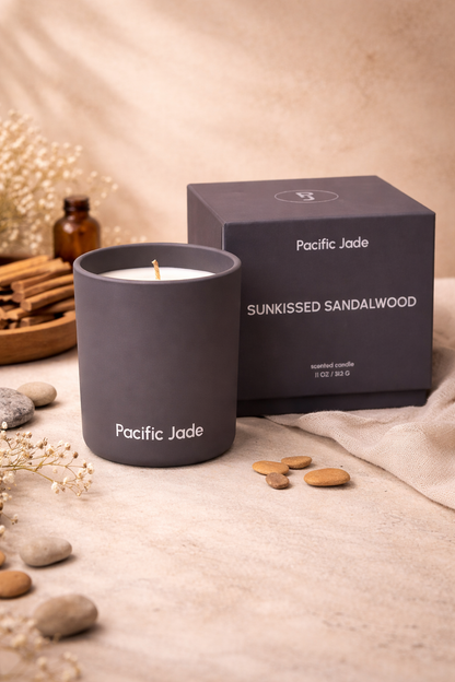 Healthy, Non-Toxic Natural Scent Soy Wax Stress Relief Candle
