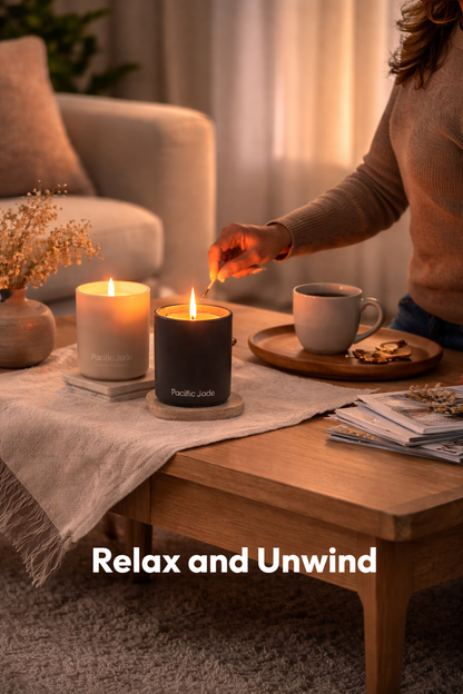 Healthy, Non-Toxic Natural Scent Soy Wax Stress Relief Candle